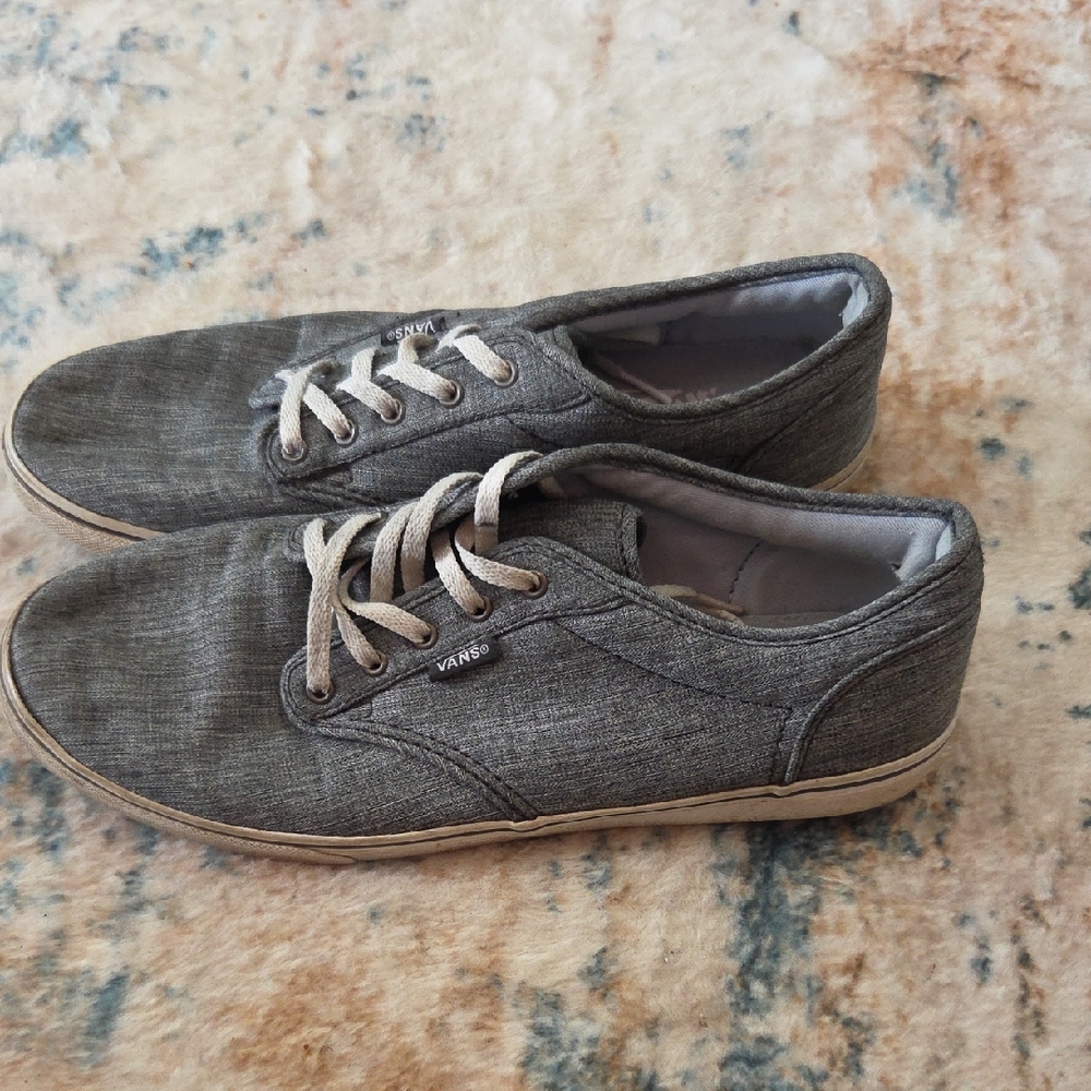 Vans Gray Sneakers Classic Low-Top Design